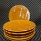 Service of 6 plate faience of Gien