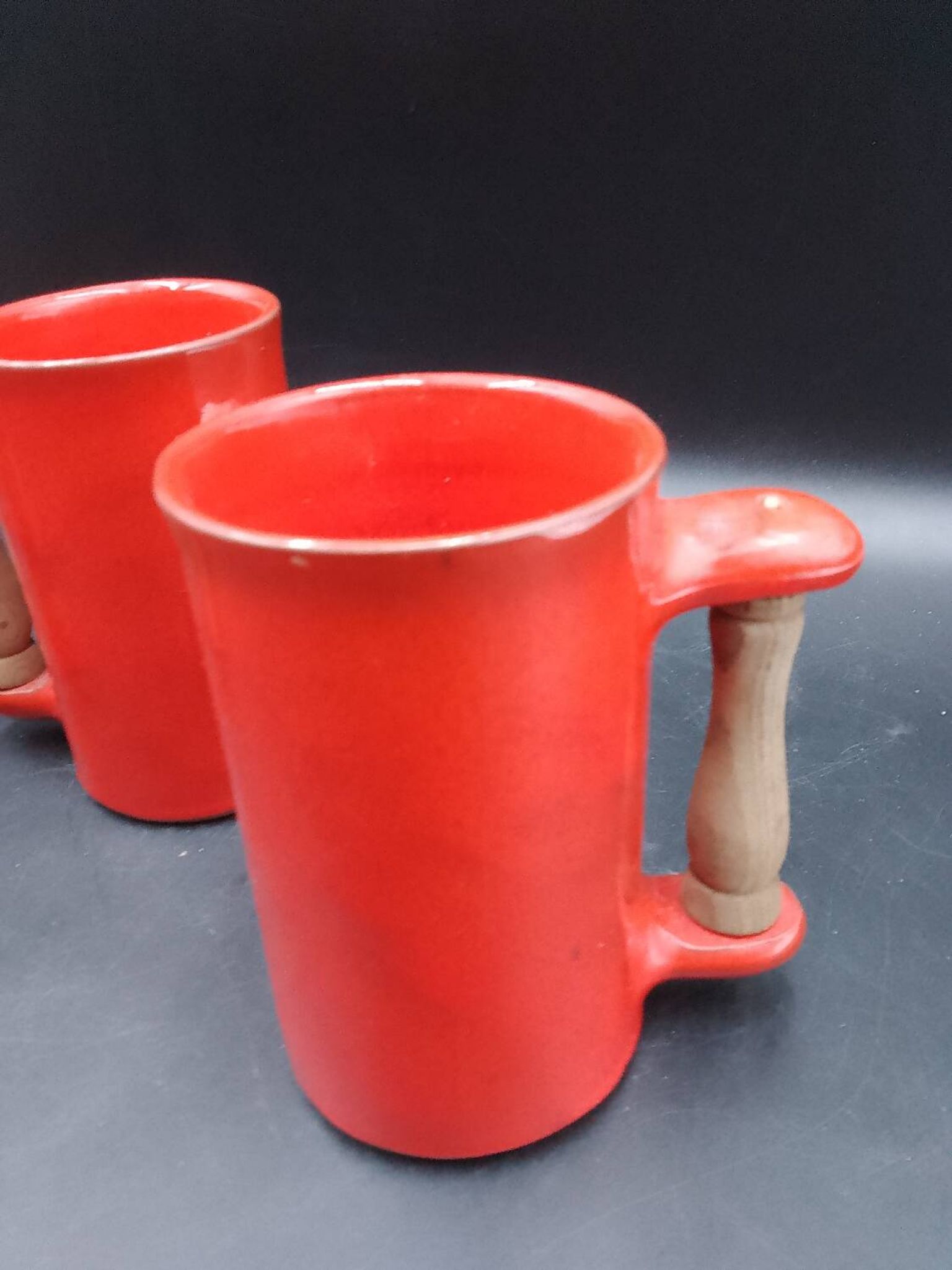 Brother Cloutier Robert Jean ceramic mug 50 60 Jouve Rivière Paul Chambost