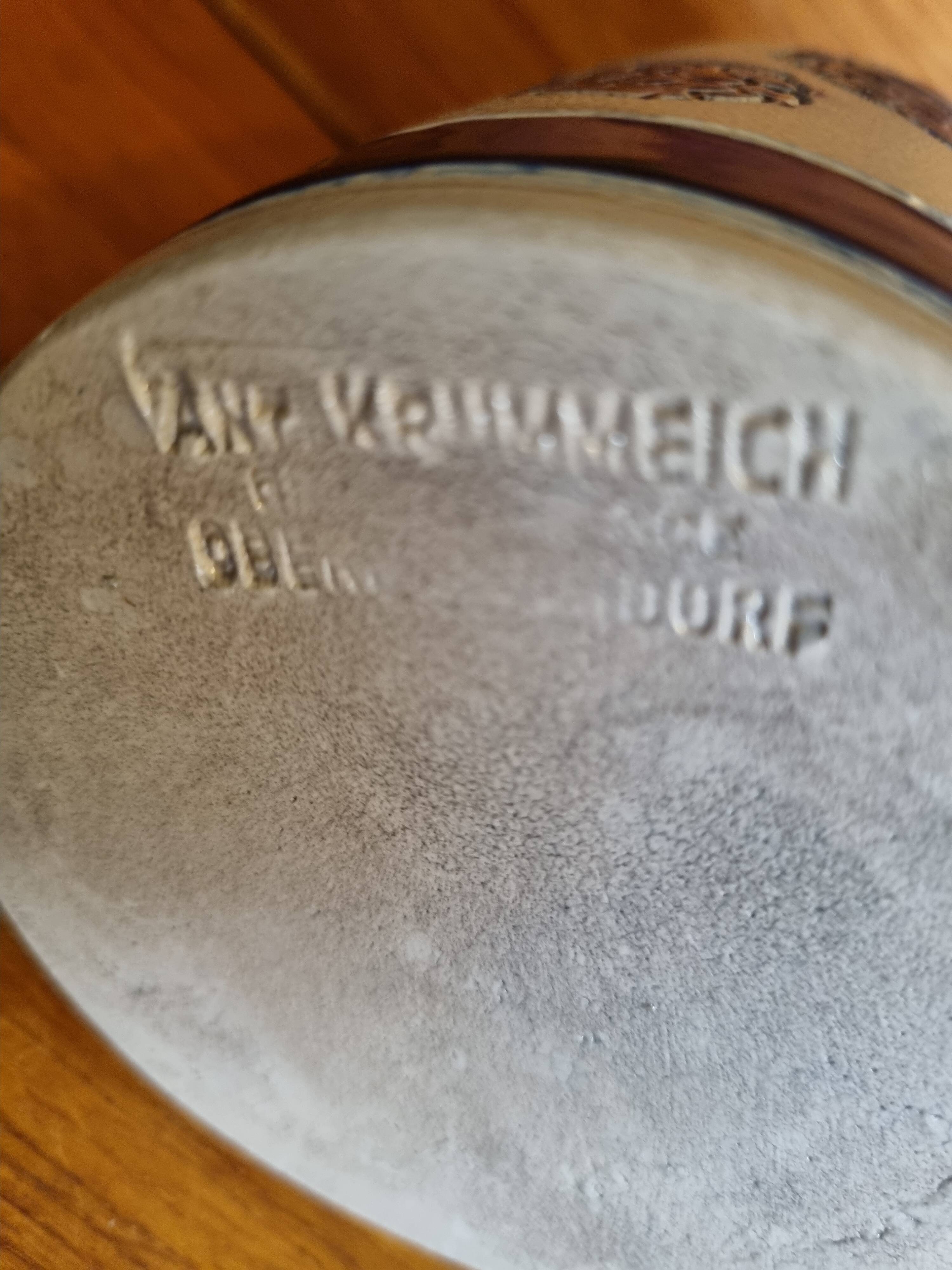 Mug en grès au sel d'Alsace Antoine Krummeich Betschdorf