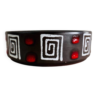 West German ceramic bowl by Dumler & Breiden