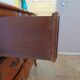 3-drawer chest of drawers in Louis XV style cherry wood, 1980s