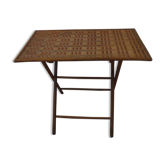 Table pliante bois