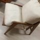 Fauteuil scandinave vintage en teck