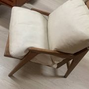 Vintage Scandinavian armchair in teak
