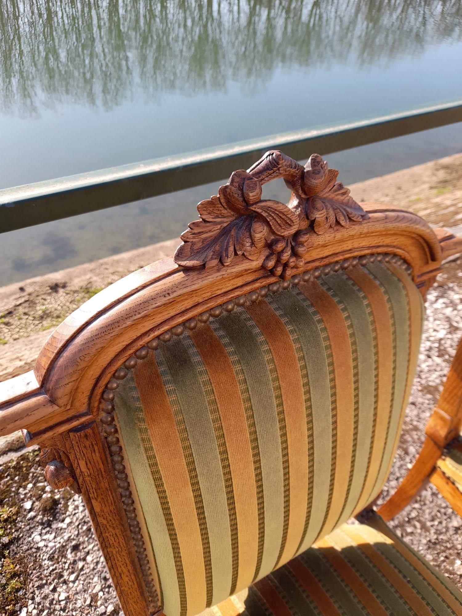 Series of 12 chairs style Henri II Napoleon III