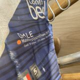 Lit corbeille en rotin vintage