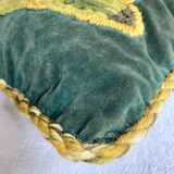 Vintage velvet cushion