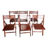 Set of 27 bistro and Baumann chairs