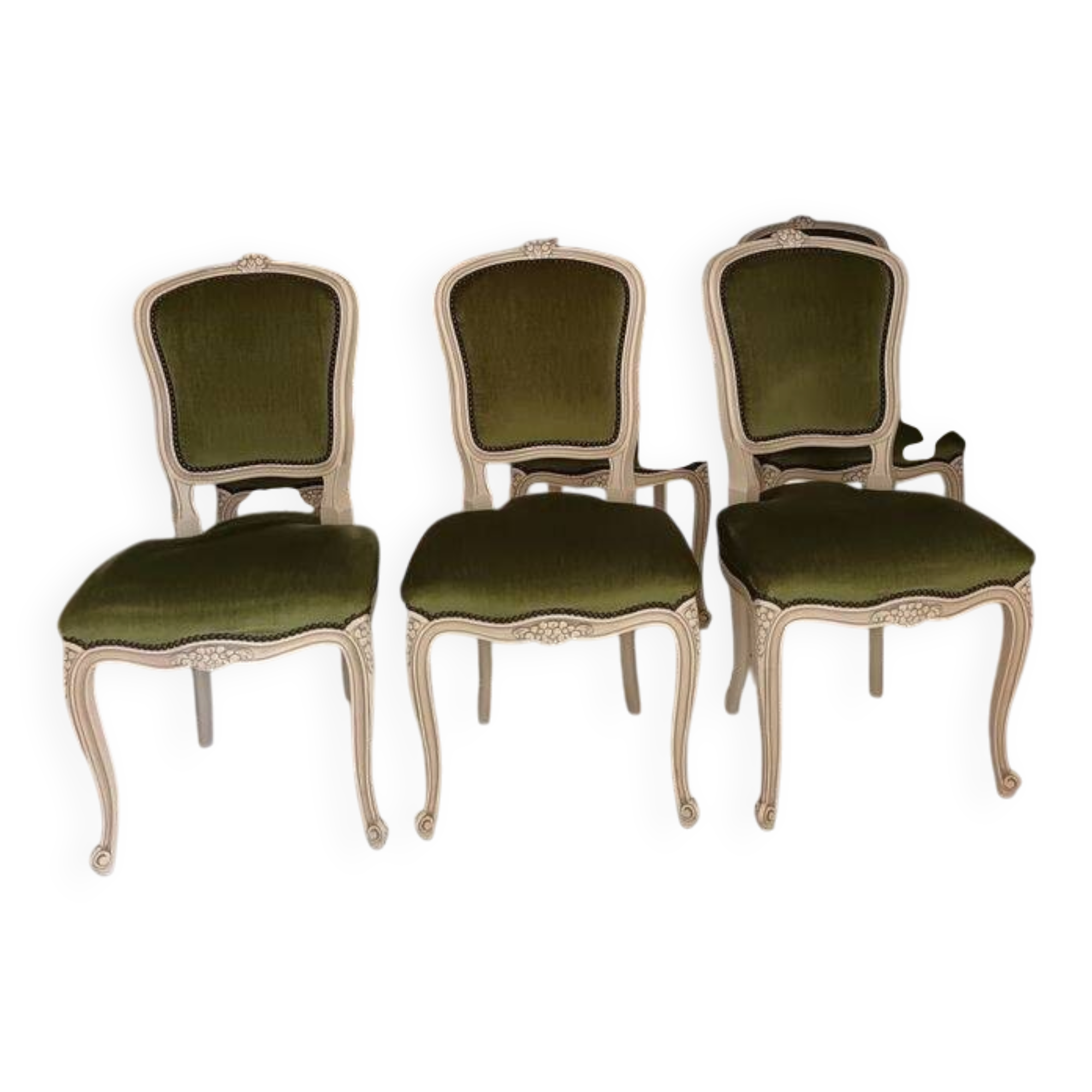 6 Louis XV chairs