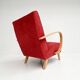 Renovated armchair by Jindrich Halabala, 1950s