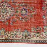 Oushak Turkish Anatolian Vintage Rug sku 2008
