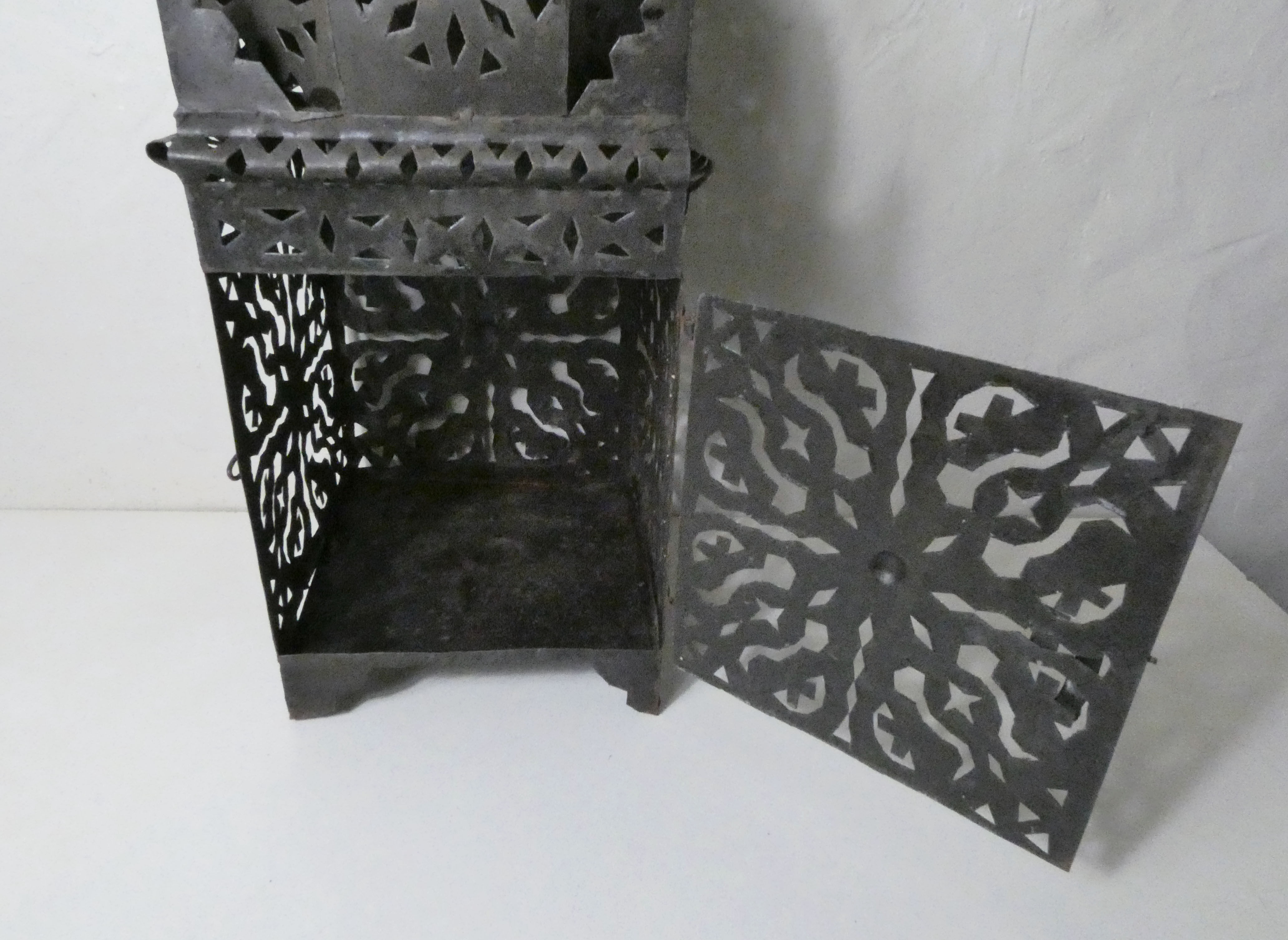 Moroccan metal lantern