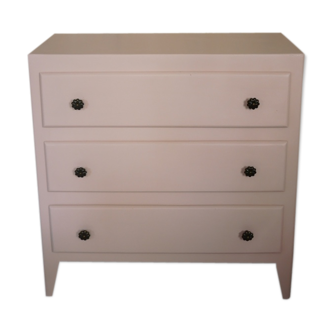 Commode rose vintage