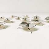 Set (14 pcs) of candlesticks manufactured by Atla, in Denmark, 1960s,
