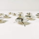 Set (14 pcs) of candlesticks manufactured by Atla, in Denmark, 1960s,