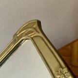 Small brass mirror - Art Deco style