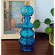 Carafe / Bouteille Empoli Bleue Vintage avec bouchon