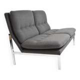 Anthracite grey banquette from the 1970s