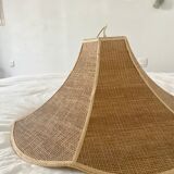 Vintage rattan chandelier