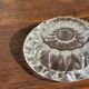 Cendrier en verre classique rosace D13