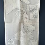 Denmark and Sweden The Sound Entrance to Baltic Nautical Map
