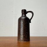 Mid-century ceramic carafe vase by Bastian le Pemp for Kemper / Quimper France, 1960s.