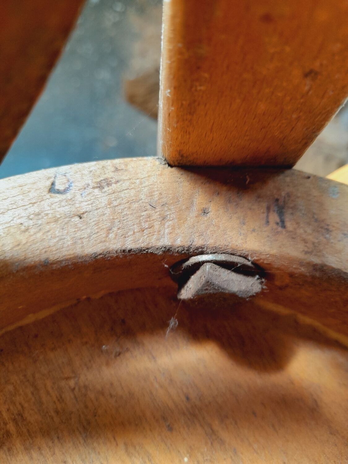 Lot 6 mismatched bistro chairs