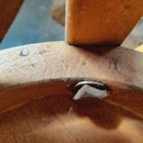 Lot 6 mismatched bistro chairs