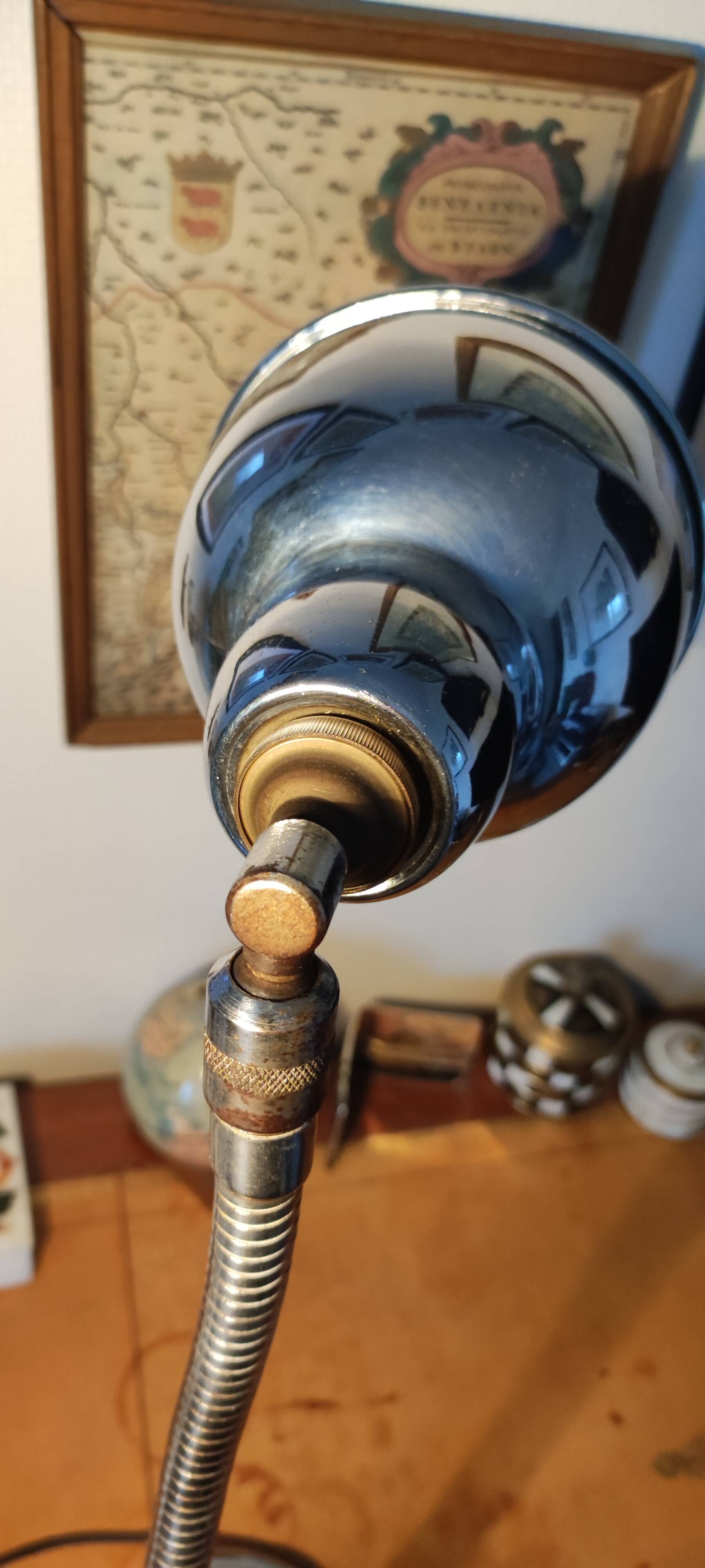 Lamp Elau 8791 chromed