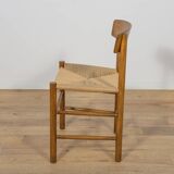 J39 Folkchairs Chairs by Børge Mogensen for FDB Møbler, Denmark, 1960s, Set