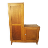 Vintage asymmetrical cabinet