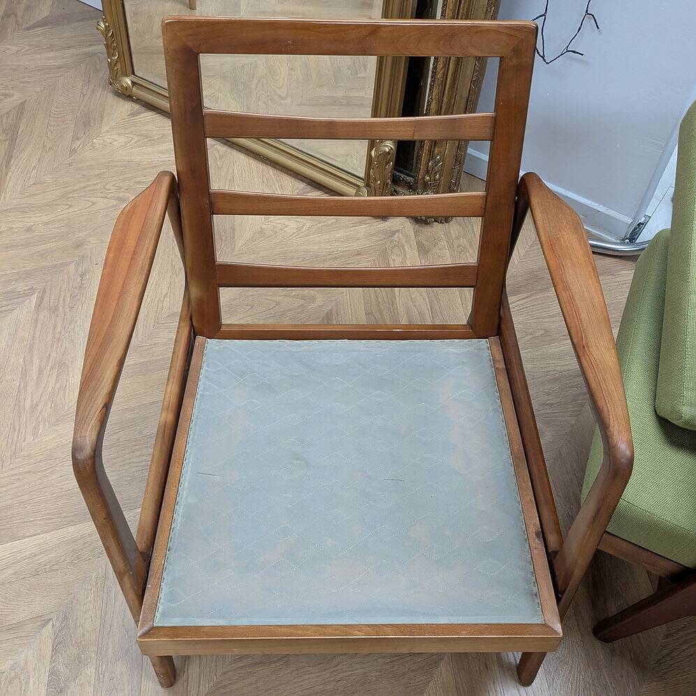 Fauteuil vintage scandinave 3 positions