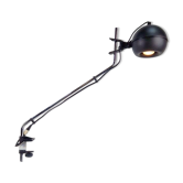 Lampe de bureau à pince vintage de l'ère spatiale, années 1970