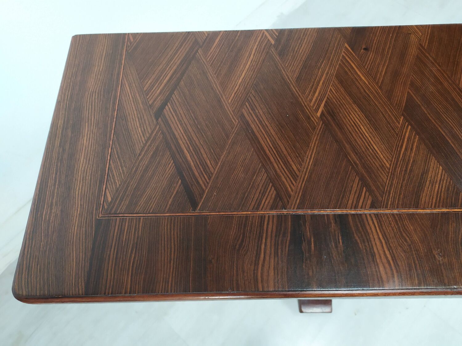 Pair of art deco consoles