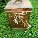 Old copper houseboat lamp