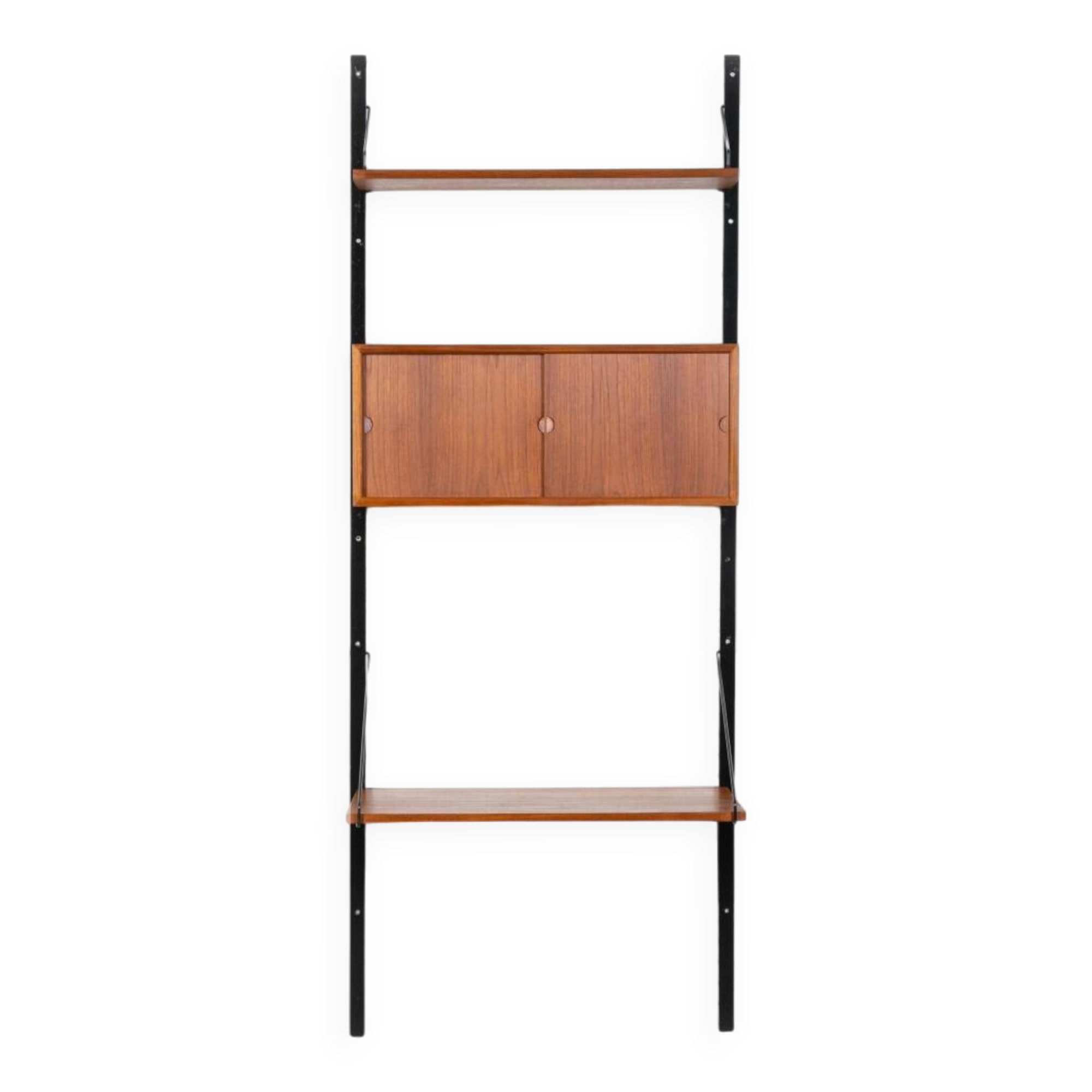 Wall unit + desk by Poul Cadovius for Royal System, Denmark