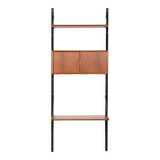 Wall unit + desk by Poul Cadovius for Royal System, Denmark