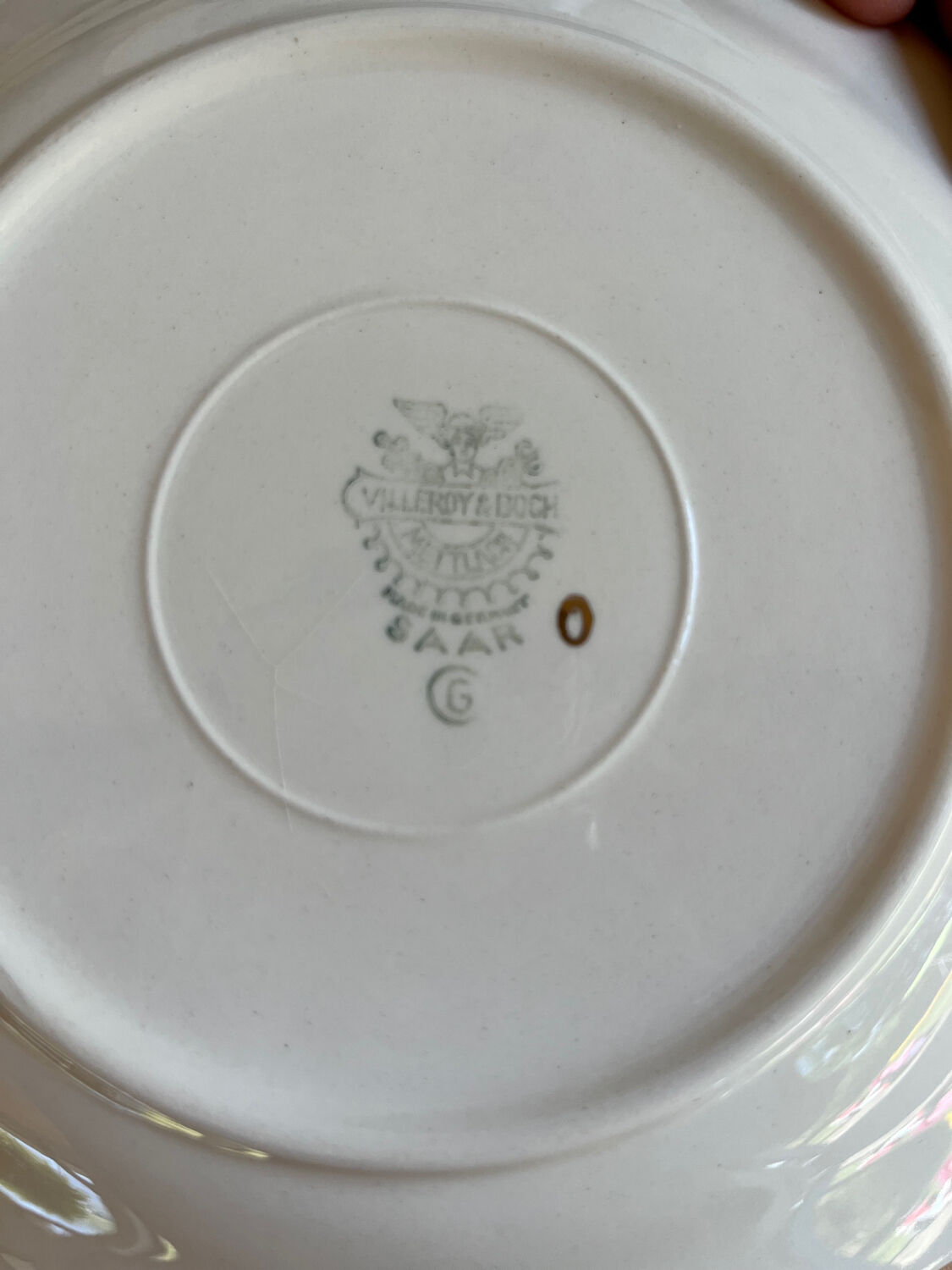 6 Villeroy&Boch dessert plates