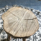 Wooden milking stool