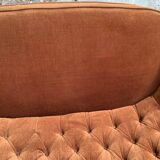 Sofa and chair toad velvet padded velvet