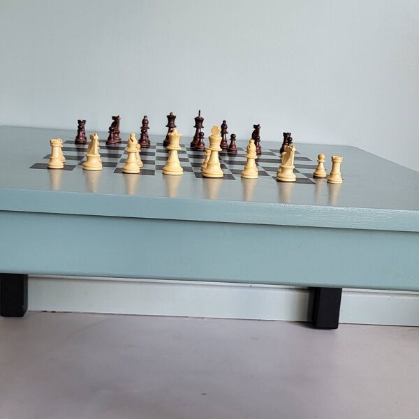 Table basse échiquier