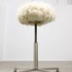 Modernist Bauhaus Swivel Stool in Chrome and Sheep, 1950s