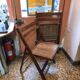 Paire de chaises pliantes vintage