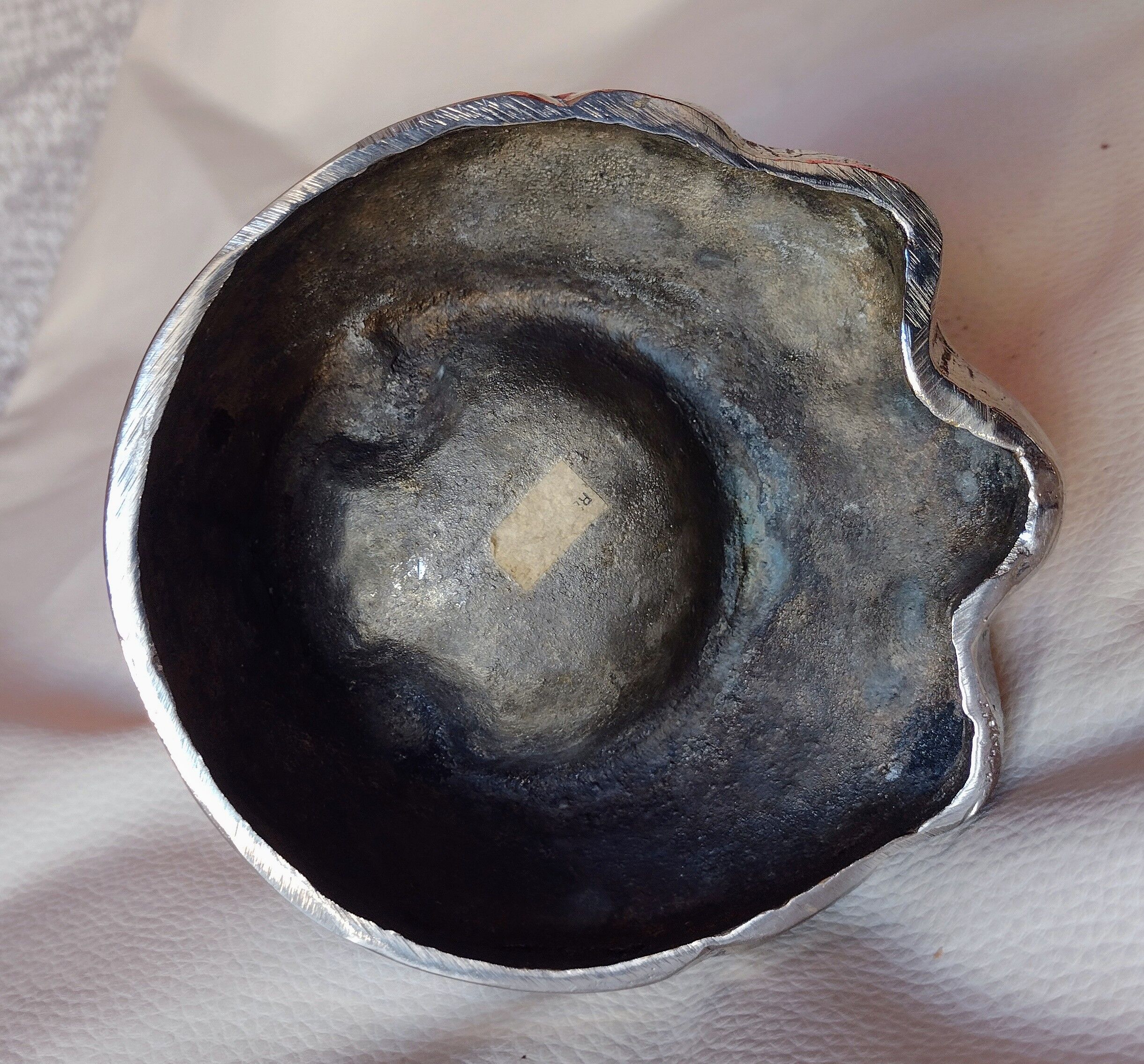 Mid century elephant foot ashtray