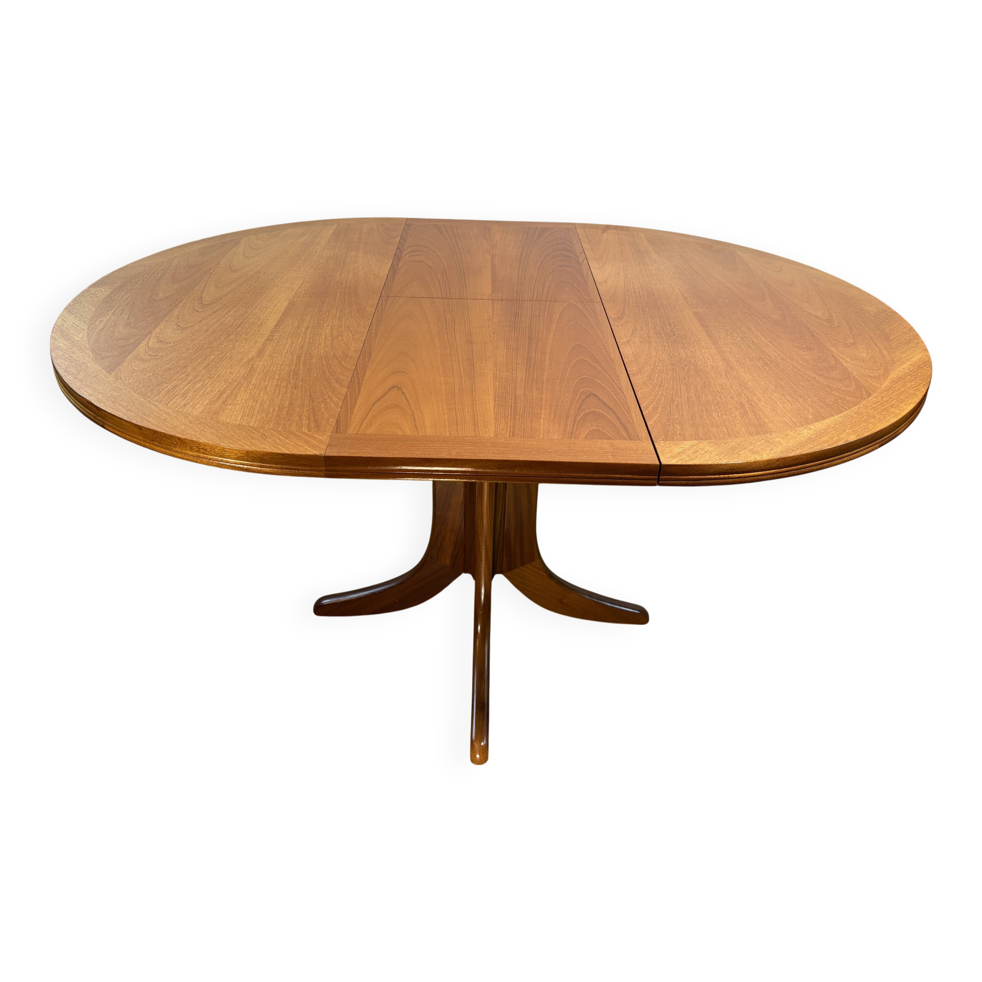 Mid-Century Retro Vintage Teak Extending Round Dining Table by Parker Knoll