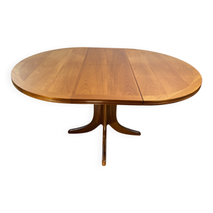 Table à manger ronde - teck extensible