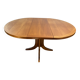 Mid-Century Retro Vintage Teak Extending Round Dining Table by Parker Knoll