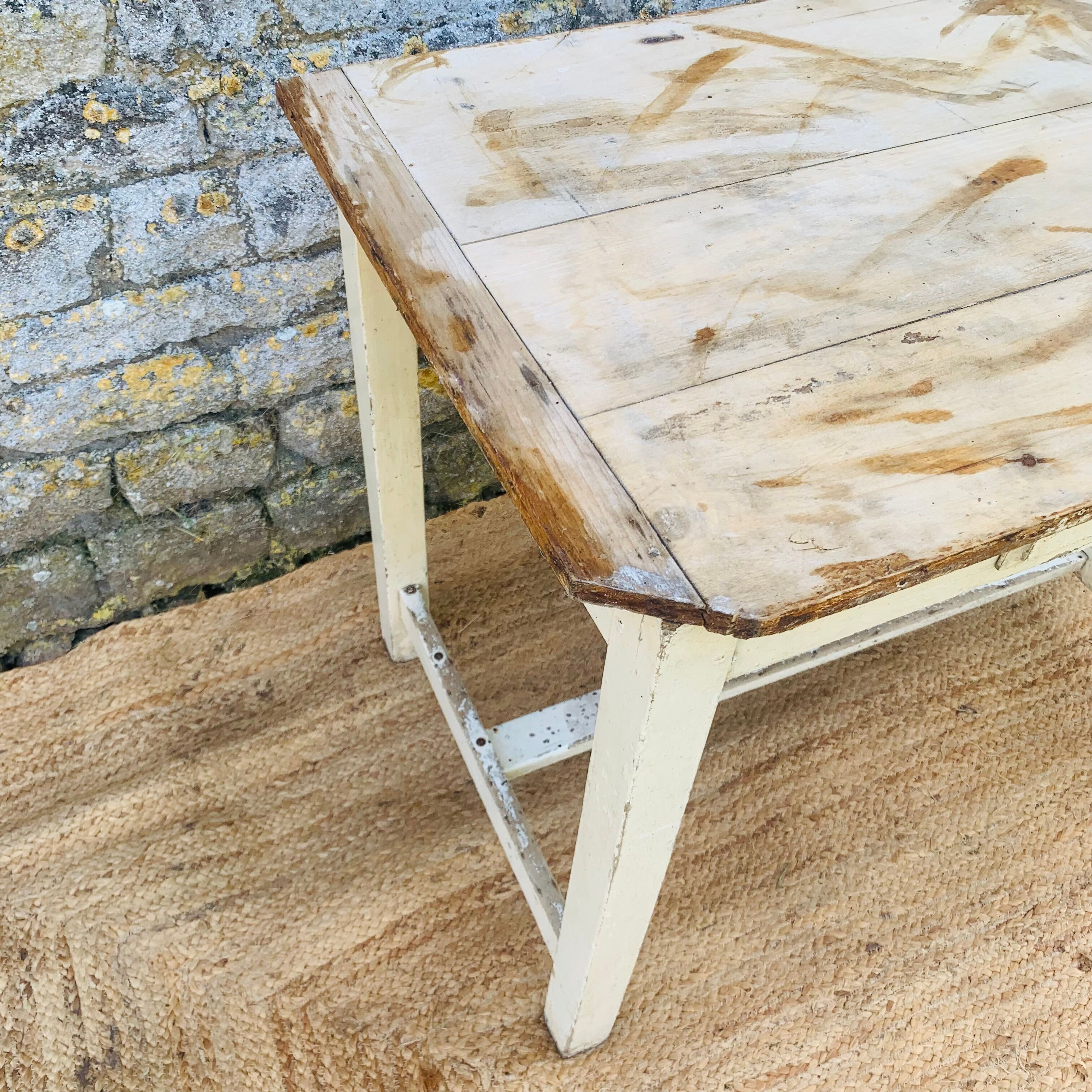 Old farmhouse table