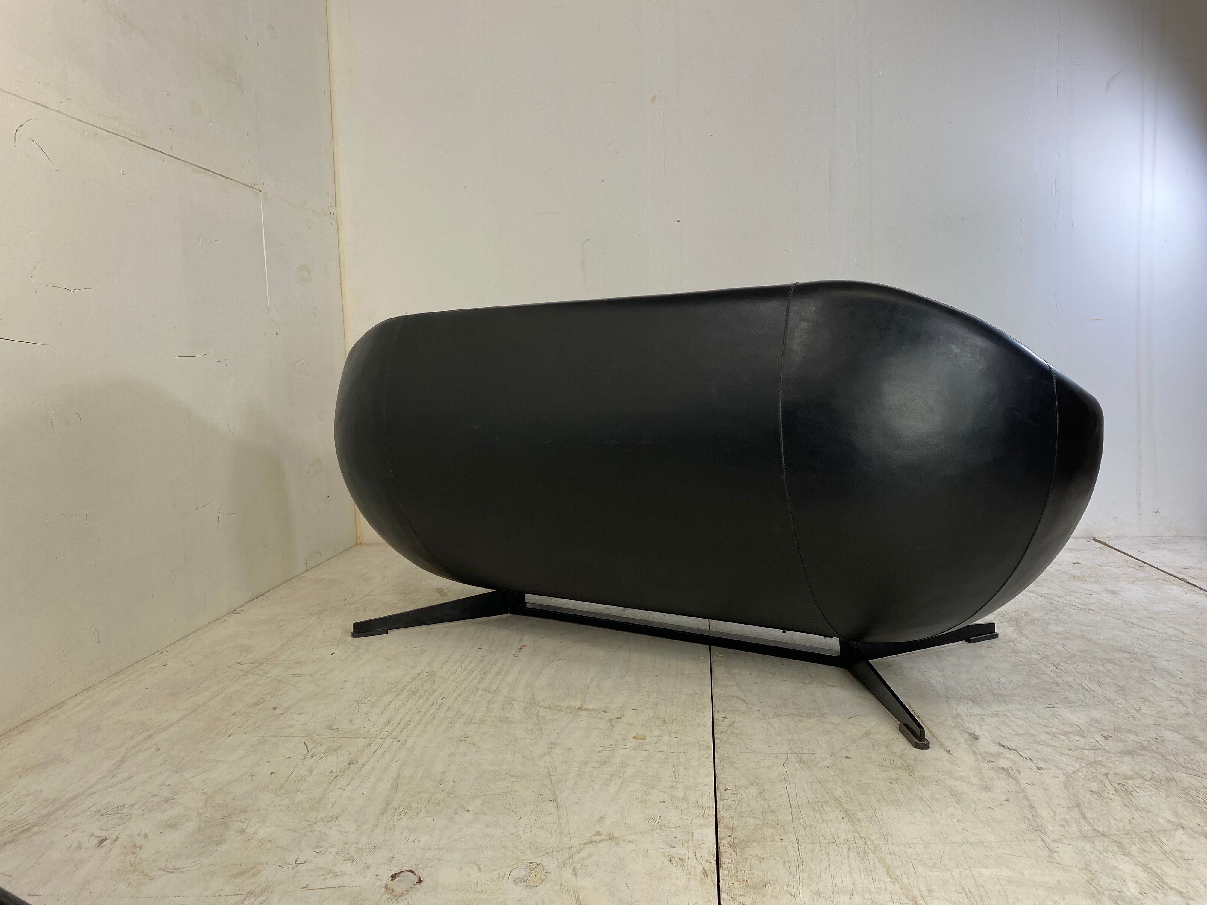 Mid-Century Space Age Sofa by Pierre Guariche for Meurop, 1960s