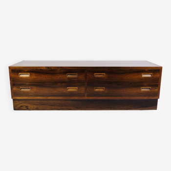 Low Chest Made In Rosewood By Hundevad Møbelfabrik From 1960s